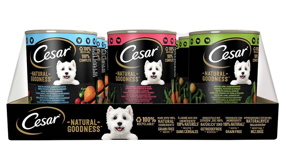 Cesar Mangime Per Cani Adulti Natural Goodness - 6 Lattine Da 400g | Senza Cereali Con Manzo E Verdure - Foto 7