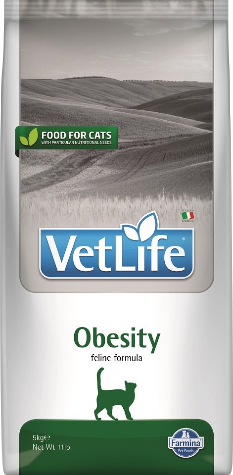 FARMINA Vet Life Cat Obesity 5 kg - Fera24.it