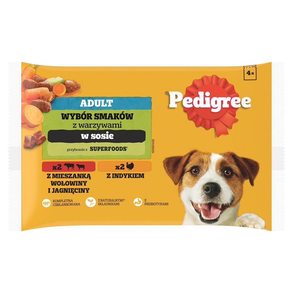 Pedigree Selezione Mista In Salsa Per Cani - 40 Bustine Da 100g, Agnello, Manzo, Anatra - Foto 8