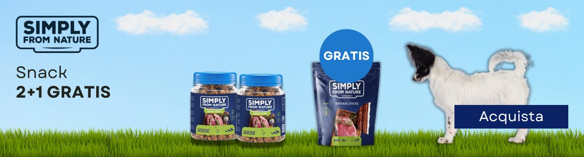Promozione SIMPLY FROM NATURE compra 2 confezioni di Smart Bites e ricevi snack GRATIS