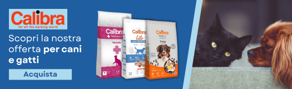 Offerta di cibo per cani e gatti Calibra