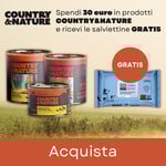 Promozione COUNTRY&NATURE per ordini superiori a 30€ salviette GRATIS