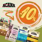 Promozione ACANA sconto 10 % su alimenti da 1,8 kg e 2 kg