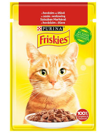 FRISKIES Manzo 26x85g cibo umido per gatti