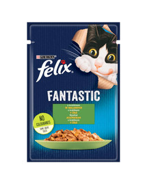 FRISKIES FANTASTIC Nyúl zselé 85g nedves macskaeledel