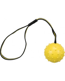 TRIXIE Palla con corda in gomma naturale 6 cm/35 cm