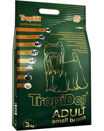 TROPIDOG Adult small breeds 3 kg