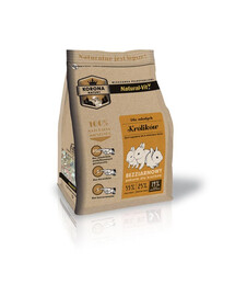 NATURAL-VIT Miscela senza cereali per giovani conigli 750g