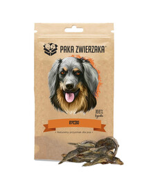 PAKA ZWIERZAKA pesce gatto nebuloso 100% 70 g snack naturale per cani