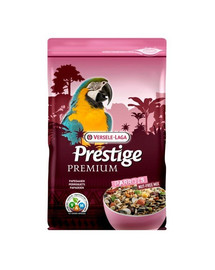 VERSELE-LAGA Parrots Premium 20 kg cibo per grandi pappagalli (senza noci)