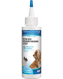 FRANCODEX Detergente auricolare per cani e gatti 125 ml