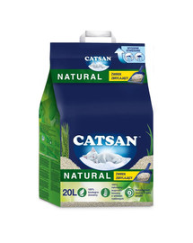 CATSAN Natural 20l lettiera per gatti a zolle