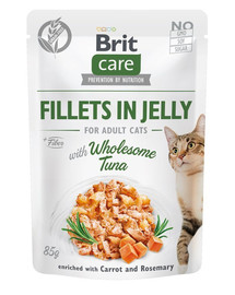BRIT Care Fillets in Jelly bustine di tonno 24 x 85 g