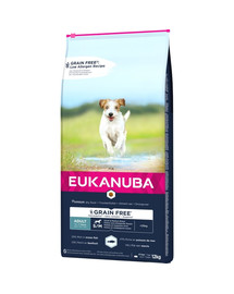 EUKANUBA Grain Free cibo per cani adulti di piccola e media taglia 12 kg