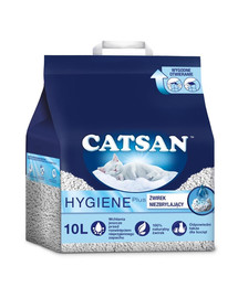 CATSAN Hygiene Plus 10l lettiera naturale per gatti