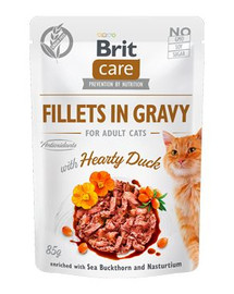 BRIT Care Fillets in gravy anatra 24 x 85 g filetti d'anatra in salsa