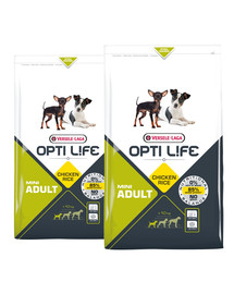 VERSELE-LAGA Adult Mini Pollo e Riso 15kg (2 x 7,5kg)