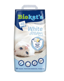 BIOKAT'S White dream Classic 12 l in bentonite bianca naturale