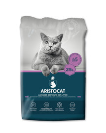 ARISTOCAT Bentonite Plus lettiera per gatti bentonite lavanda 25 l