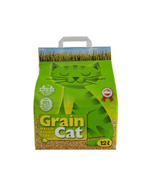 GRAIN CAT 72 l (6 x 12 l) lettiera naturale per gatti a base di cereali