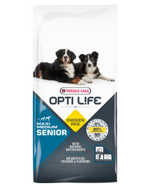 VERSELE-LAGA Senior Medium & Maxi - Cibo per cani anziani per razze medie e grandi 12,5 kg
