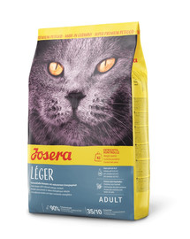 JOSERA Cat Leger cibo secco per gatti con scarsa attività e dopo la castrazione 400 g