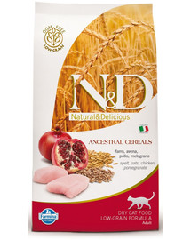 FARMINA N&D Low Grain Adult Cat Chicken & Pomegrante 1.5 kg