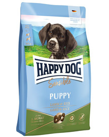 HAPPY DOG Sensible Puppy Lamm 10 kg per i cuccioli agnello e riso