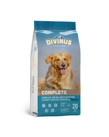 DIVINUS Complete alimento vitaminico e minerale per cani schizzinosi 20 kg