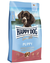 HAPPY DOG Sensible Puppy Lachs 10 kg per i cuccioli salmone e patate