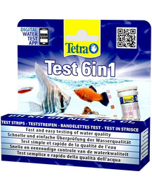 TETRA Test 6in1 Test a strisce sulla qualità dell'acqua 10 pcs