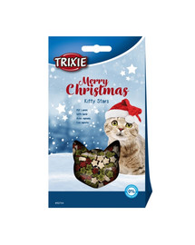 TRIXIE Xmas Kitty Stars Leccornia natalizia per gatti 140g