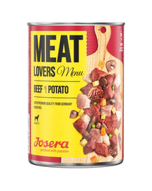 JOSERA Meatlovers Menu Manzo con patate 6x800 g