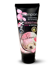 FREXIN Sensitive Puppy Shampoo e Balsamo Rosa e Cotone 220 g