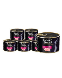 DOLINA NOTECI Premium Junior cibo per gattini ricco di tacchino 12 x 185g