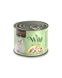 LEONARDO venaison avec extra filet nourriture humide pour chats 200 g