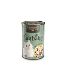 LEONARDO dinde avec extra filet nourriture humide pour chats 400 g