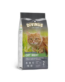 DIVINUS Cat Meat per gatti adulti 2 kg