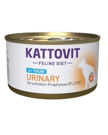 KATTOVIT Feline Diet Urinary Tonno 85g