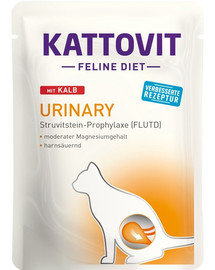 KATTOVIT Feline Diet Urinary Vitello 85g