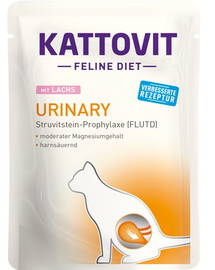 KATTOVIT Feline Diet Urinary Salmone 85g