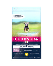 EUKANUBA Puppy Grain Free S/M Razze piccole e medie 3 kg