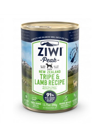 ZIWIPEAK Dog Tripe&Lamb Quaglie e agnello 390 g