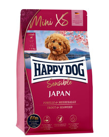 HAPPY DOG MiniXS Japan 1,3 kg per cani di piccola taglia e in miniatura