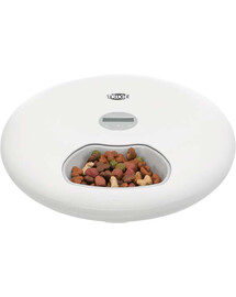 TRIXIE Alimentatore automatico TX5+1 bianco 32 x 8cm 6 × 180 ml