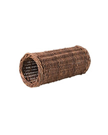 TRIXIE Tunnel in vimini per criceti 10 x 25 cm