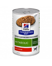 HILL'S Prescription Diet Canine Metabolic 370g cibo per cani in sovrappeso