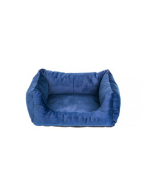 FERA Glamour divano letto rettangolare blu M 55x65x25 cm