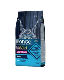 MONGE BWild per gatto adulto spratti 1,5 kg