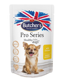BUTCHER'S ProSeries Dog con pezzi di pollo in salsa 100 g